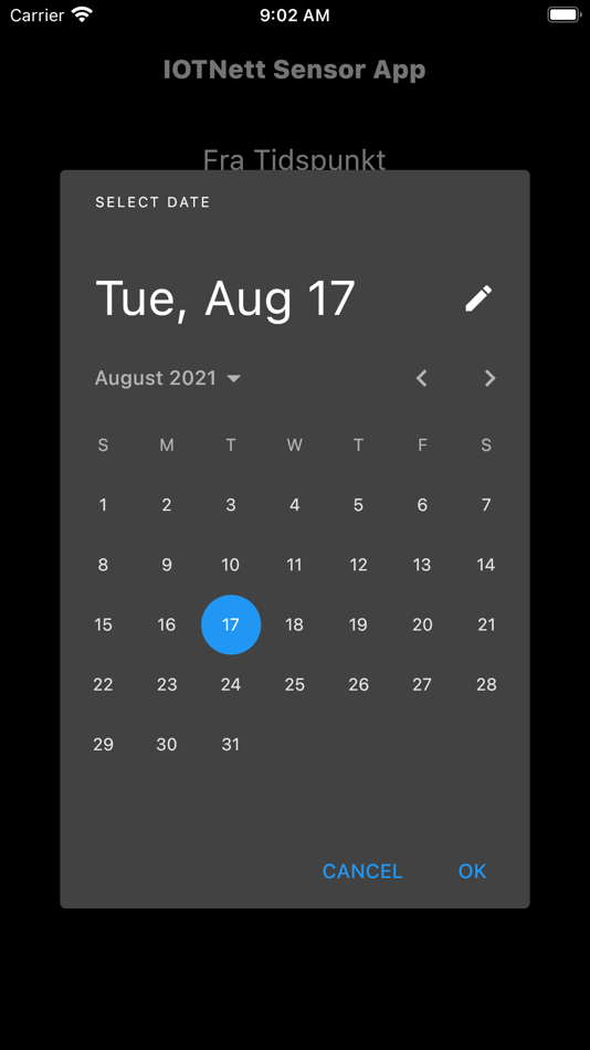 #9. IOTNett Sensor App (iOS) 由: Fred Sirevag