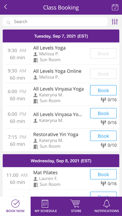 Fuller Yoga Pilates & Massage Screenshot