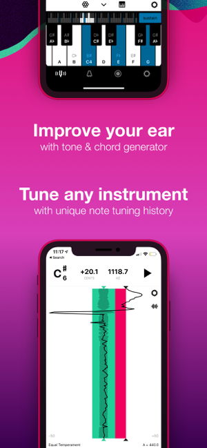 ‎Tunable – Tuner & Metronome Screenshot