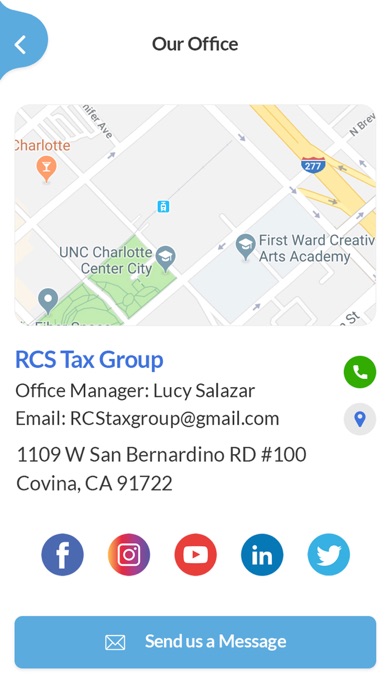 RCS Tax Group Screenshot