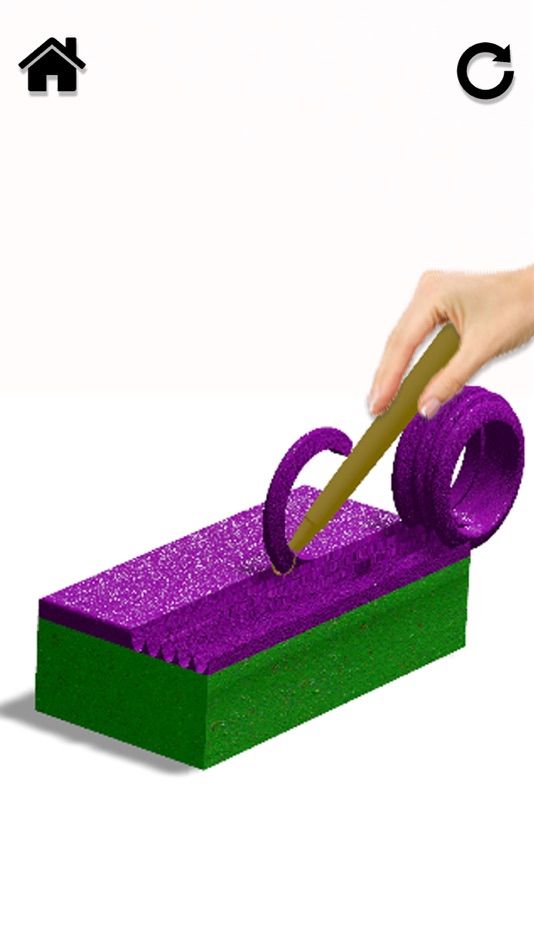 #2. Oddly Satisfying Sand Art! (iOS) 由: Sarah Shahzad