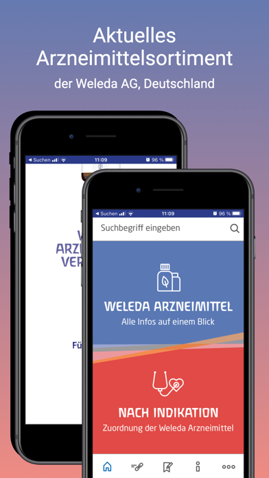 Arzneimittel (Weleda AG, D) Screenshot