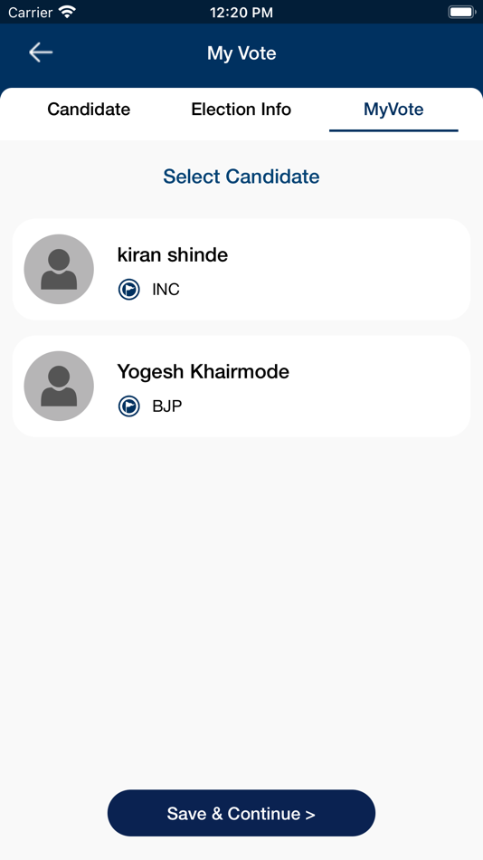#6. My Vote (iOS) 由: VOTIVA TECHNOLOGIES PTY LTD