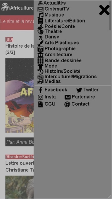 Screenshot #2 pour Africultures