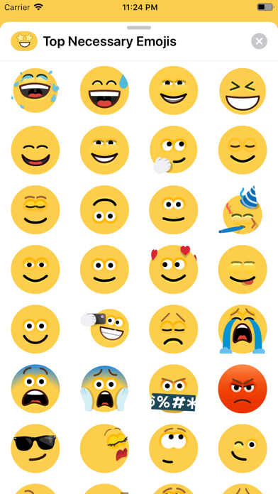 Screenshot #2 pour Top Necessary Animated Emojis