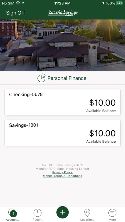 Eureka Savings App