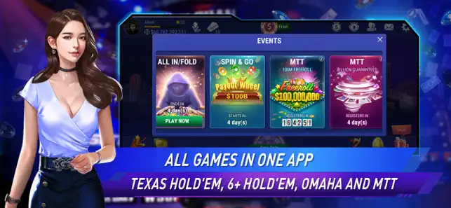 Imatge 2 Sohoo Poker - Texas Hold'em iphone