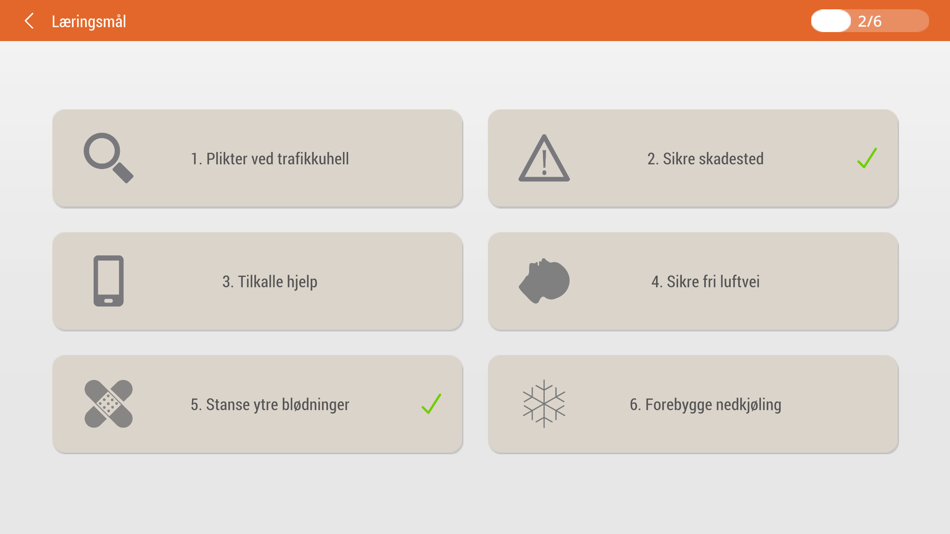 #1. Først på skadested (iOS) 게시자: NKT Traume