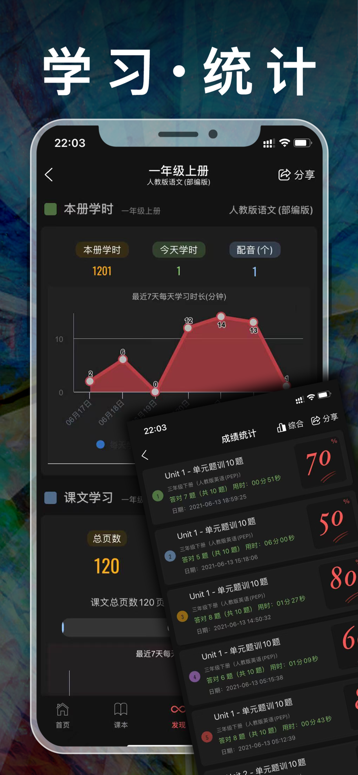小学语文六年级上册下册-人教版课本同步学习机点读App screenshot 8