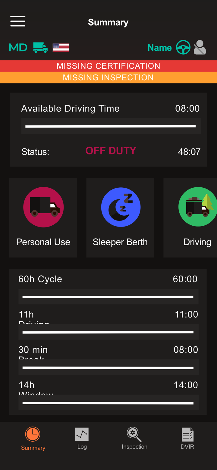 Alfa ELD screenshot 1