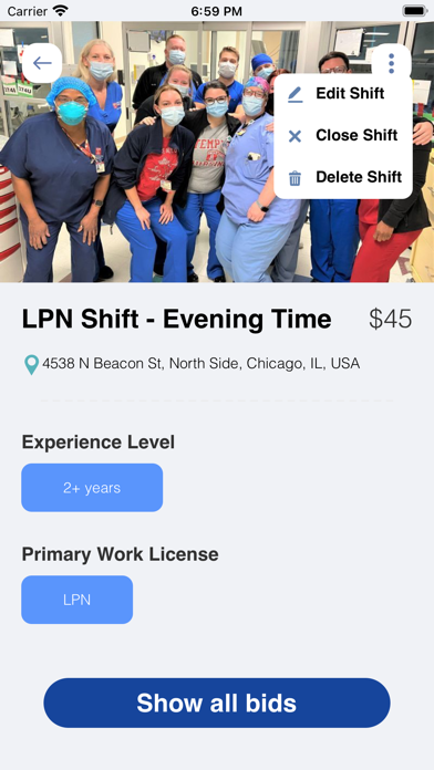 NURSD Facility Manager Screenshot