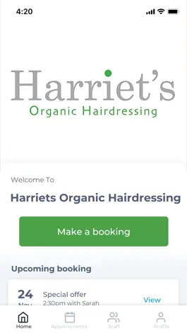 Game screenshot Harriets Organic Hairdressing mod apk