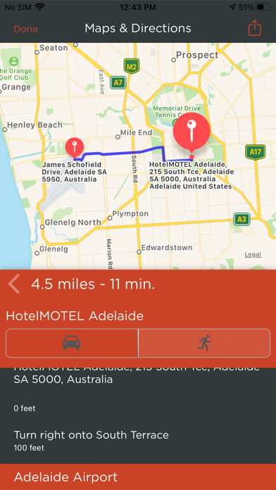 HotelMOTEL Adelaide Screenshot