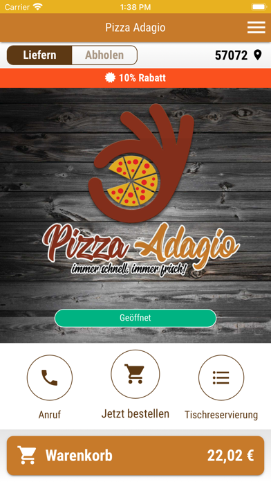 Pizza Adagio Screenshot