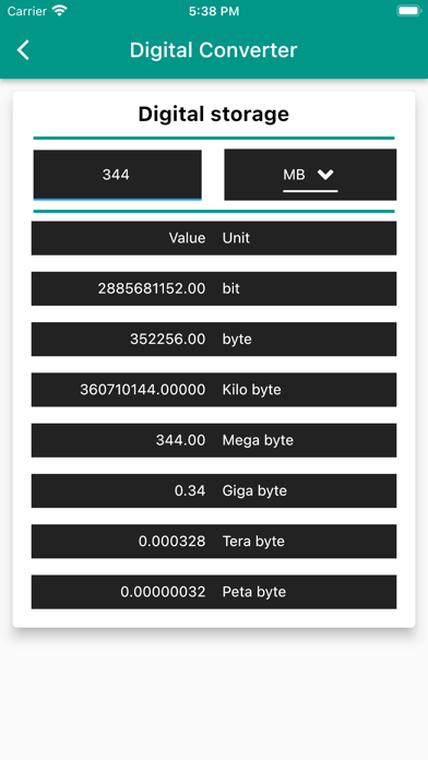 Unit Converter A1 Screenshot