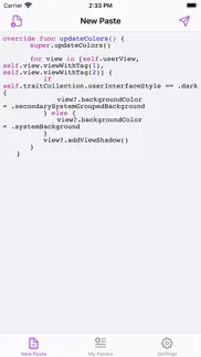 pasteme - pastebin client iphone screenshot 1