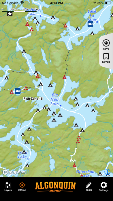 Algonquin Park Adventure Map screenshot 3