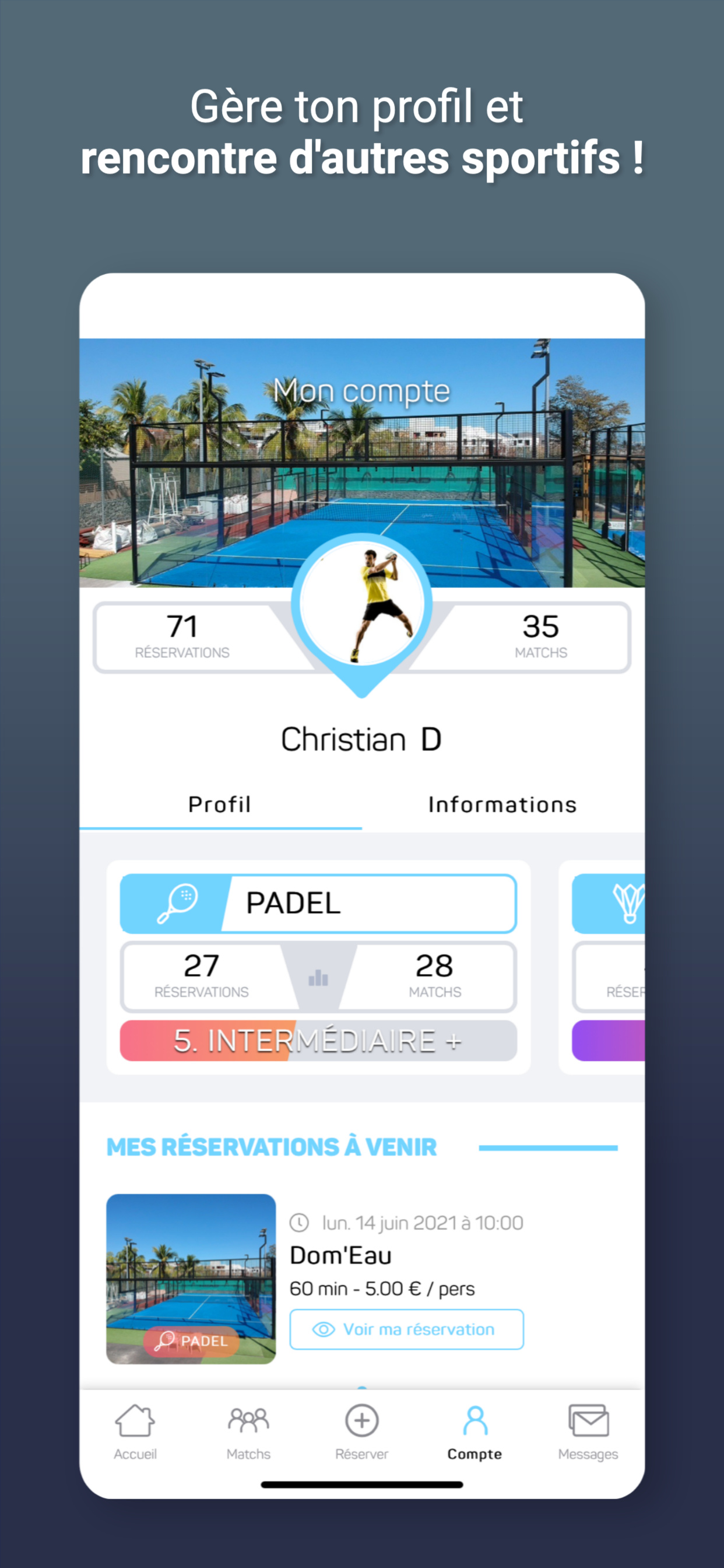 Kaz A Padel - La Réunion