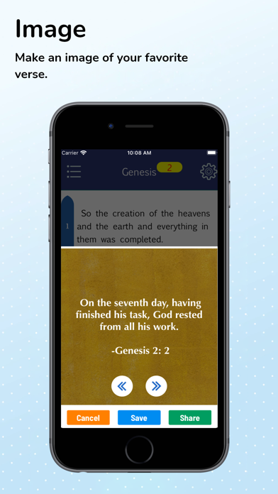 NIV Bible - Audio Bible Screenshot