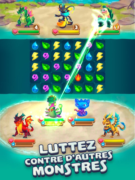 Screenshot #4 pour Monster Tales - Jeu de puzzle