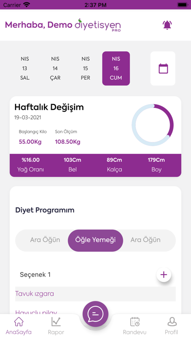 DiyetisyenPRO Screenshot