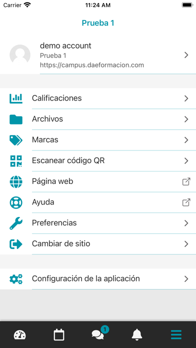 Campus DAE Screenshot