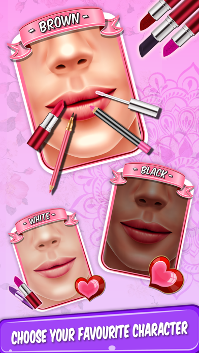 Lip Makeup Art DIY Screenshot