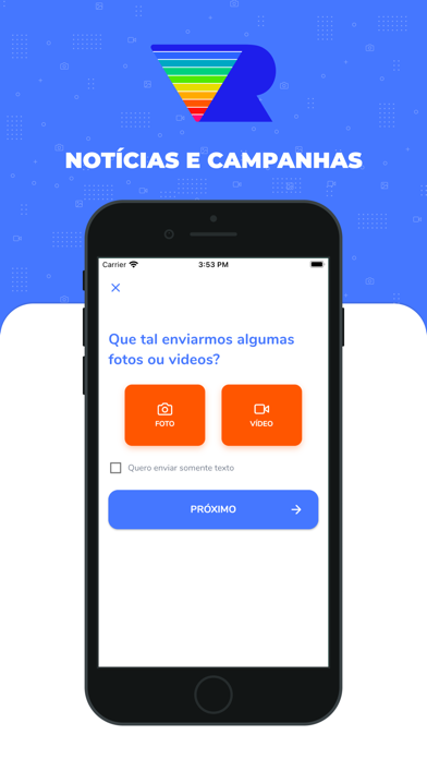 Novo Vanguarda Repórter Screenshot