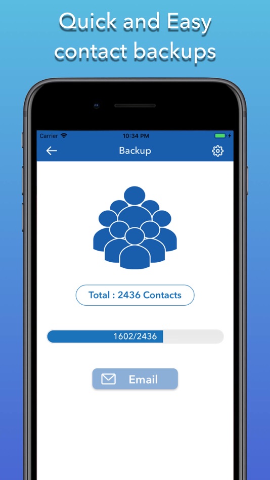 Backup Contacts Cleaner - 1.6.5 - (iOS)