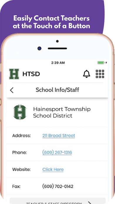 Hainesport Township SD Screenshot