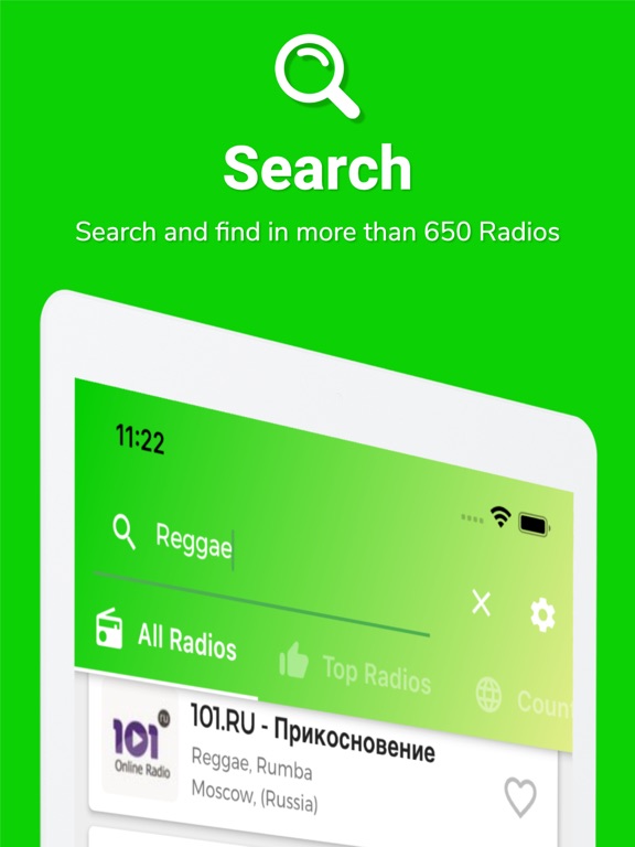Reggae Music - Reggae Radio iPad screenshot 5 - Music app