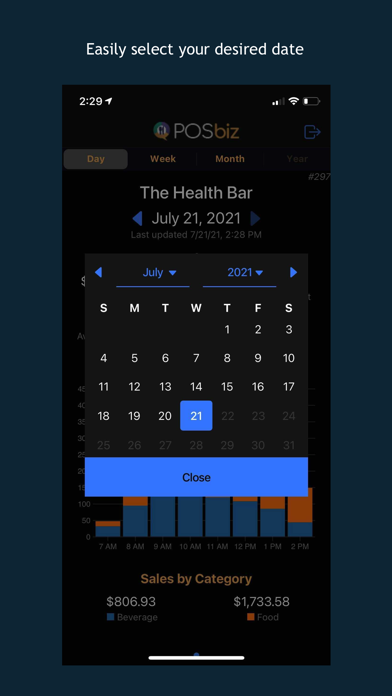 POSbiz Insights Screenshot