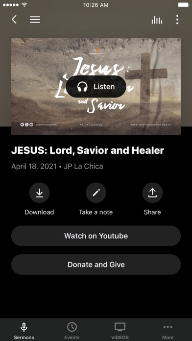 DESTINY CHURCH PH Screenshot