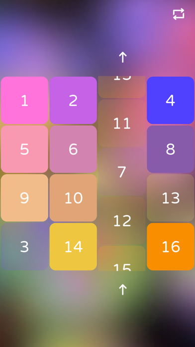 Screenshot #2 pour Numbers Loop - 2d Rubik's Cube