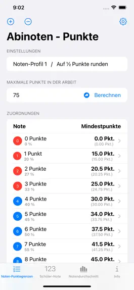Game screenshot Abinoten-Rechner für Lehrer apk