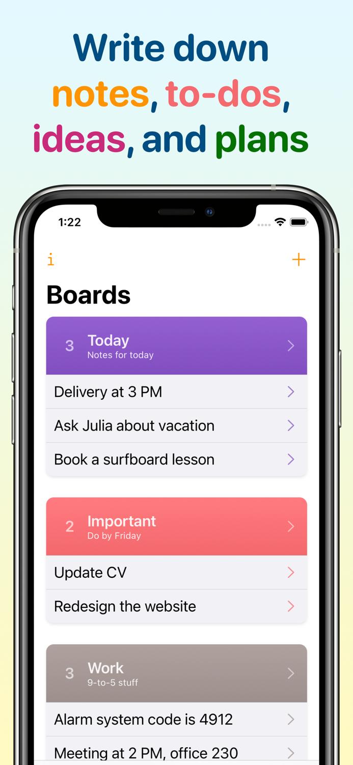JotNotes - Quick Notes and Ideas