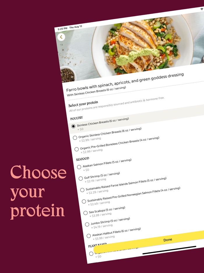 Sunbasket Meal Delivery