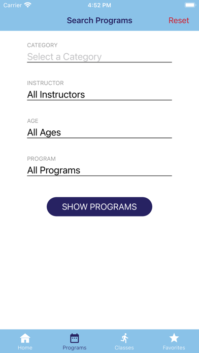 SL Fitness Screenshot