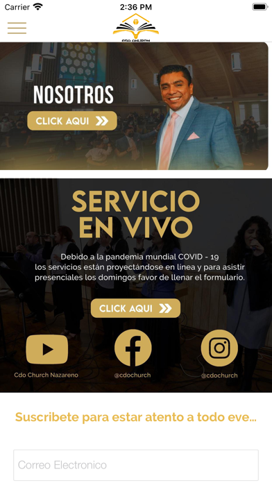 CDO Church Screenshot