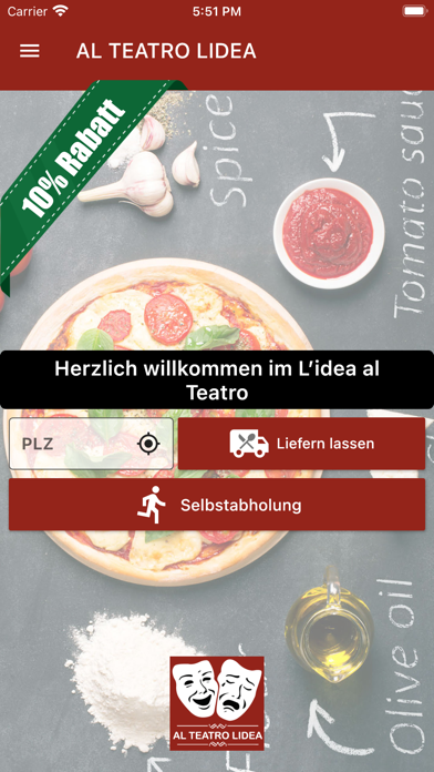 Screenshot #1 pour Ristorante Al Teatro Lidea