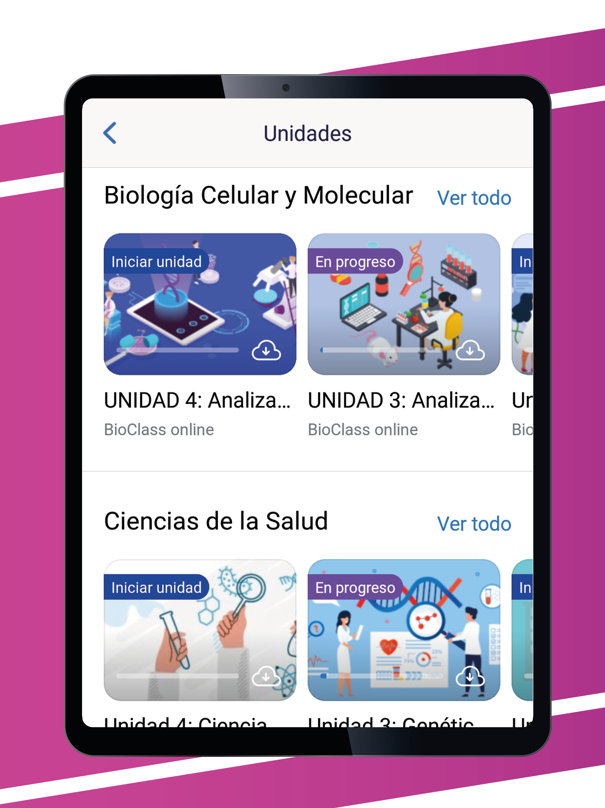 BioClass online screenshot 6