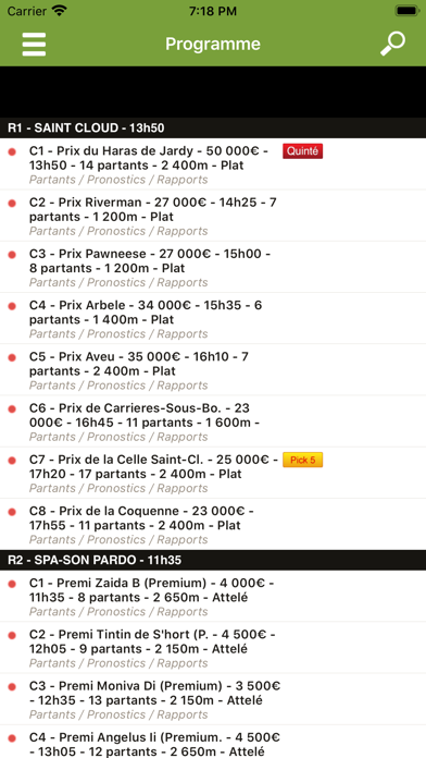 Zone-Turf : pronos et rapports Screenshot