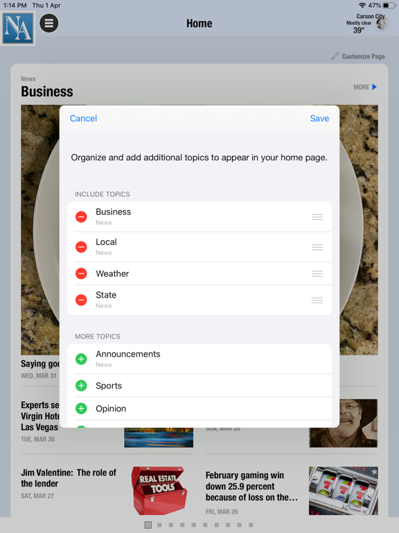 Screenshot #5 pour Nevada Appeal