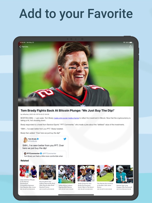 Boston Local News Sports iPad screenshot