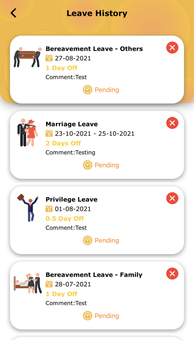 ZebiHR-Employee Screenshot