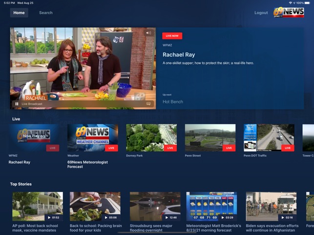 Wfmz live store stream