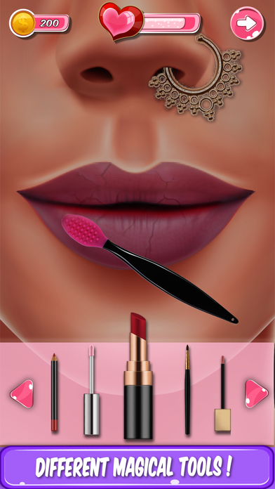 Lip Makeup Art DIY Screenshot