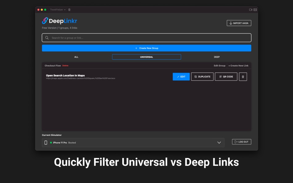 #6. DeepLinkr (macOS) 由: Aryaman Sharda