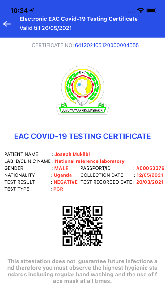 #2. EACPass (iOS) Podle: EAST AFRICAN COMMUNITY