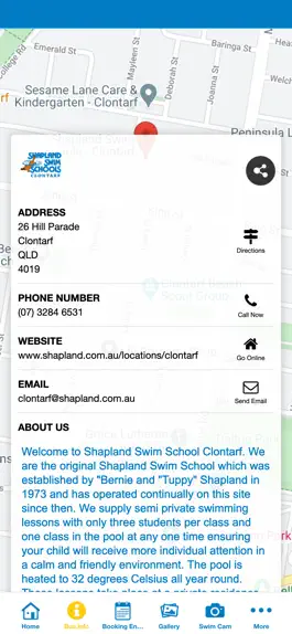 Game screenshot Shapland Swim School Clontarf apk